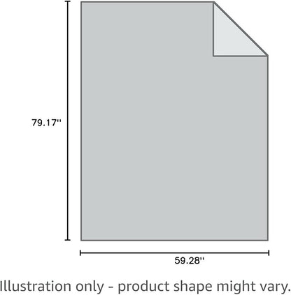 Weighted Idea Weighted Blankets for Adults (Dark Grey,60"x80",20lbs) Breathable Cooling Blanket Queen Size with Premium Glass Beads Heavy Soft Throw Blanket for All-Season
