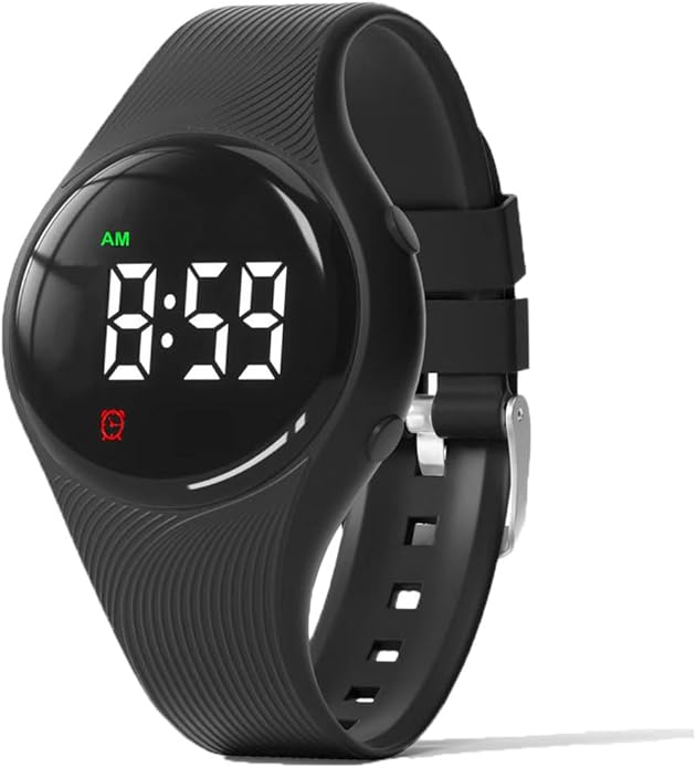 Potty Training Watch - Water Resistant Silent Vibrating Watch - Rechargeable Medical Reminder Watch - with Alarm and Lock Screen