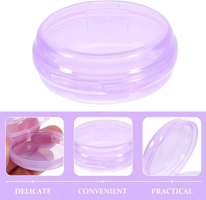 NOLITOY 3pcs Daily Pill Organizer Portable Travel Medication Container Small Vitamin Holder for Travel Office and Outdoor Use Sealed Design for Freshness