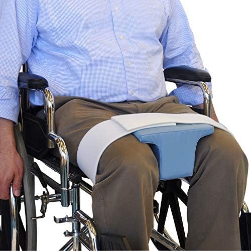 NYOrtho Abduction Wedge Knee Separator for Hip Surgery Recovery – 4" Orthopedic Pillow for Leg Support, Contracture Prevention & Post Surgery Use – Wheelchair or Bed – Wipeable, Fluid-Resistant