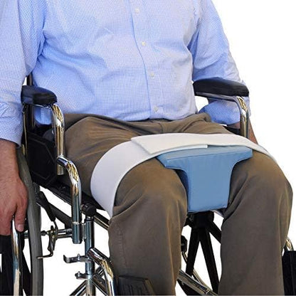 NYOrtho Abduction Wedge Knee Separator for Hip Surgery Recovery – 4" Orthopedic Pillow for Leg Support, Contracture Prevention & Post Surgery Use – Wheelchair or Bed – Wipeable, Fluid-Resistant