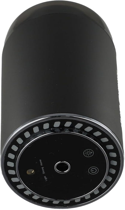 Portable Car Aroma Diffuser and Air Purifier with Humidifier, Intelligent Auto Function, 3-Level Adjustable Scent Modes, 500mAh Rechargeable Battery, Compact Aluminum Alloy Build for Relaxing Travel