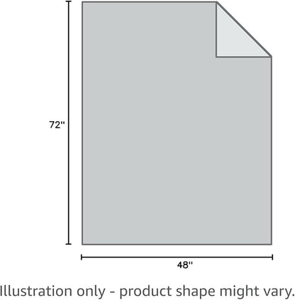 Wemore Sherpa Fleece Weighted Blanket for Adult, 15 lbs Dual Sided Cozy Fluffy Heavy Blanket, Ultra Fuzzy Throw Blanket with Soft Plush Flannel Top, 48 x 72 inches, White on Both Sides