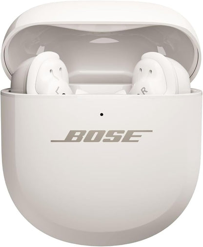 Bose QuietComfort Ultra Earbuds (2nd Gen) - Wireless Noise Cancelling Earbuds with Mic, Immersive Audio, USB-C Charging, Up to 6 Hours Battery, IPX4 Rating, White Smoke