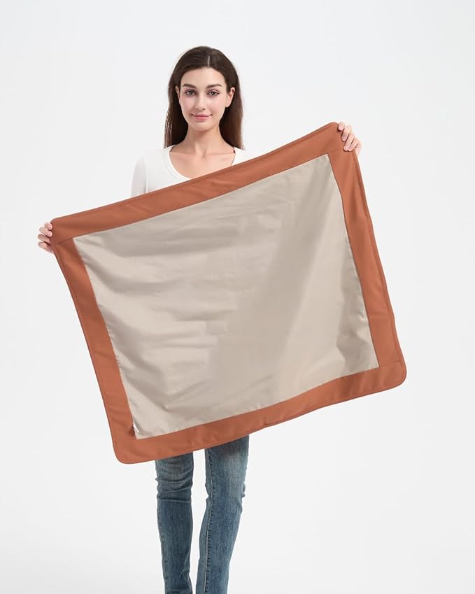 Radia Smart® 5G Blocking, EMF Protection Blanket, Pregnancy Belly Shielding, 100% Cotton Outer Layer, 35”x30