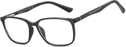 BLUEMOKY Blue Light Reading Glasses for Men，Sport Square Frame Readers, Anti Glare Computer Glasses