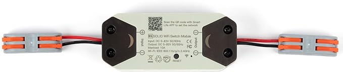 U.S. Solid WiFi Switch Module, DC 5~32V, Wireless Remote Voice Automatic Controller Compatible with Alexa/Google Home iPhone/Android App, Gray