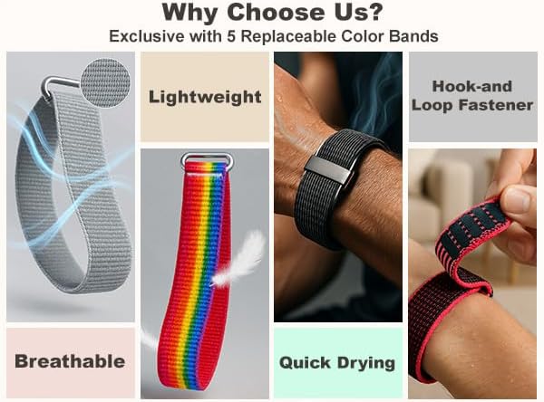 Smart Bracelets for Women & Men,Health Activity Fitness Trackers with 120+ Sports Modes,24/7 Heart Rate&Blood Pressure Monitoring,Sleep& Stress Tracking,IP68 Waterproof,5 Smart Wristband with Free APP