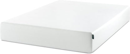 Zinus 10 Inch Green Tea Memory Foam Mattress/CertiPUR-US Certified/Bed-in-a-Box/Pressure Relieving, White, King