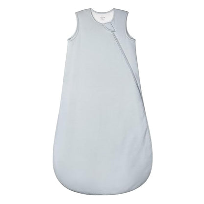 Supersoft Rayon Made from Bamboo Sleep Sack 24-36 Months 1.0 Tog Toddler Sleep Sack 2t Baby Wearable Blanket 3t with 2-Way Zipper Unisex Sleeping Bag for Babies All-year-around - Gray