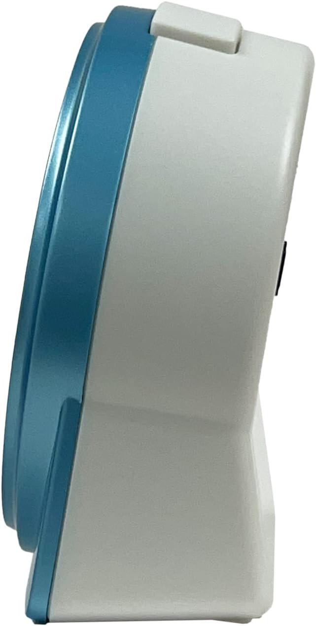 Seiko Marui Bedroom Alarm Clock, Metallic Blue
