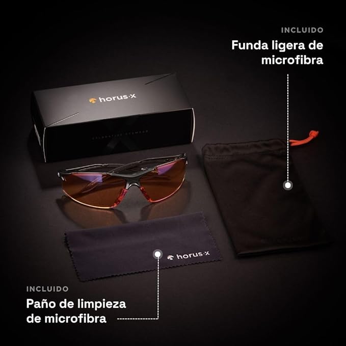 Horus X • Blue Light Glasses Men Women | Blue Light Blocking Glasses for Screen Anti-Fatigue Eye Migraine | Gaming Glasses V3