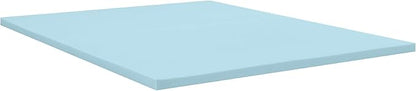 Sealy Dreamlife 2” Gel Memory Foam Full Mattress Topper with SealyComfort Gel Foam, 1 Year Limited Warranty, Made in The USA