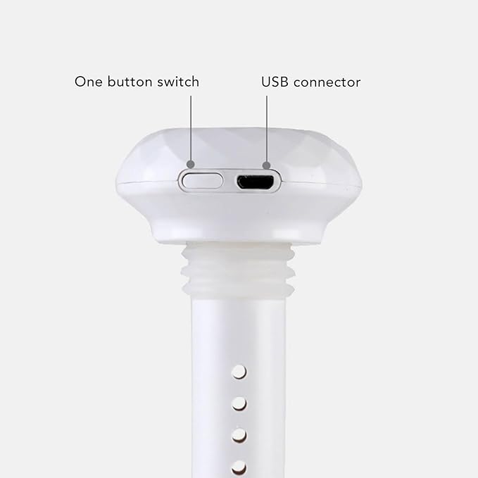 USB Cool Mist Humidifier, Small USB Personal Humidifiers Desktop Humidifier Mute White Mini Portable Humidifiers High Capacity Water Bottle Humidifier for Home Car