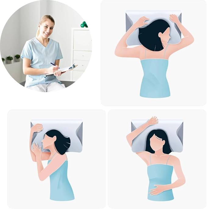 Neck Pillow Hospitality Collection, Cervical Neck Pillow for Neck Pain Relief, Support Your Head, Neck, Pine, Shoulders, Proper Alignment Ergonomic Pillows