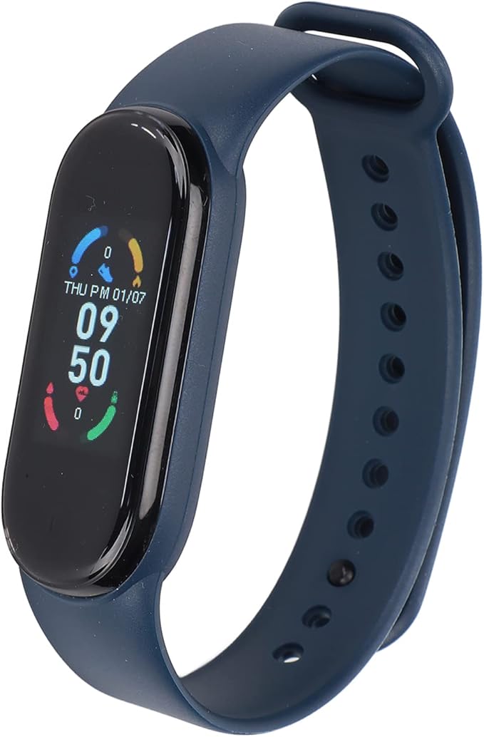 Sports Smart Wristband,IP67 Smart Bracelet with Step Counter,Heart Rate Monitor Sleep Monitor APP Message,Accurately Record,Steps, Distance, Calories Burned,etc