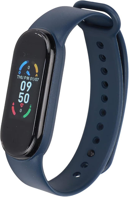 Sports Smart Wristband,IP67 Smart Bracelet with Step Counter,Heart Rate Monitor Sleep Monitor APP Message,Accurately Record,Steps, Distance, Calories Burned,etc