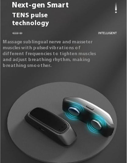 Anti-Snoring Device with 6 Adjustable Modes, Long Battery Life,Noise-Canceling & Silent Operation with Feedback Sleep, Ergonomic Design, Electronic Snore Stopper for Men and Women (2PCS)