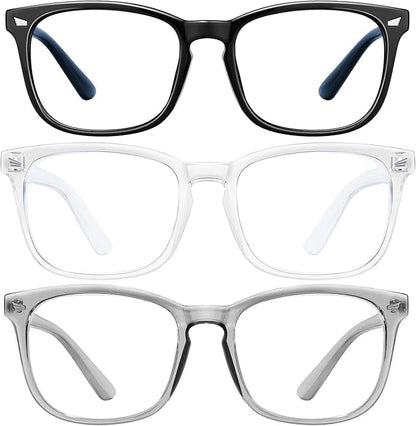 hunsquer Blue Light Glasses for Woman/Men Computer Blue Light Glasses