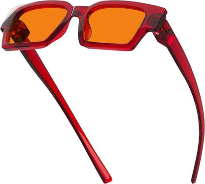 Eyekepper Blue Light Blocking Glasses Men Orange Tinted for Computer Gaming, Sleep Better and Reduce Eyestrain