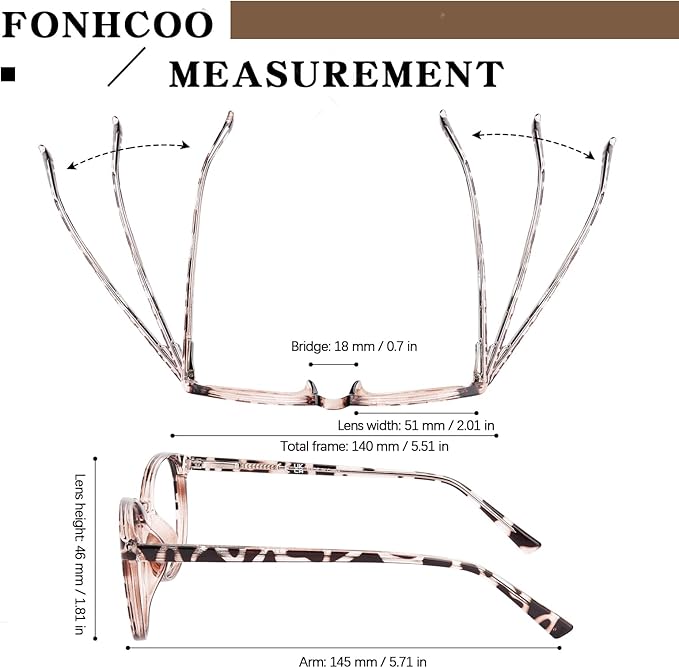 FONHCOO Blue Light Blocking Glasses Women Men Computer Eyeglasses,TR90 Fashion Round Transparent Anti Blue Light Glasses with Anti Eyestrain & UV Glare for Gaming & Reading (Tortoise)