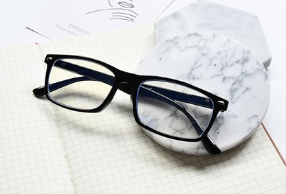 Eyekepper Computer Reading Glasses for Men Blue Light Blocking Readers Women, Black