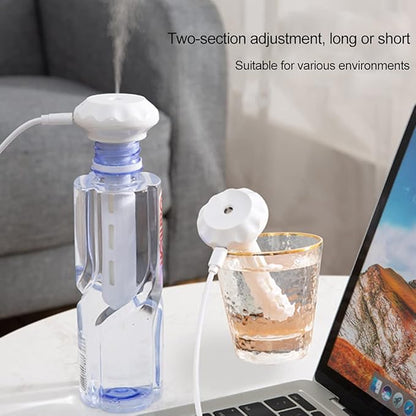 Humidifier Stick Includes Short Long Cotton USB Powered For Travel Bedroom Office Quiet Compact