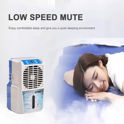 Cooling Mattress Topper with Remote, Mattress Cooling Pad, Bed Cooling System, Radiation-Free, Great for Sleep Enhancement, Relieving Heat, for Home, Dorm Room, Apartment And Hostel(Size:1.6*0.7m)