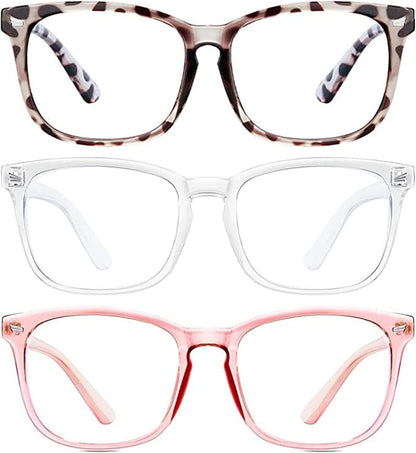 hunsquer Blue Light Glasses for Woman/Men Computer Blue Light Glasses