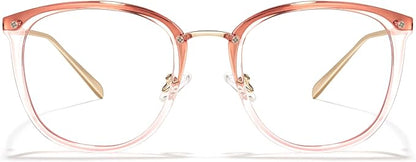 Cyxus Blue Light Glasses for Woman, Fashion Computer Glasses on Office Reduce Eye Strain Anti Migraine for Working Reading