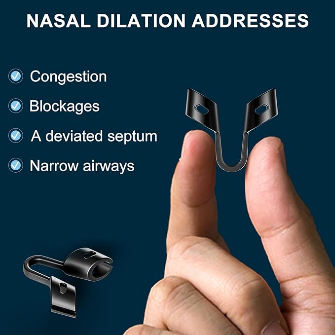 Anti Snoring Devices, Nasal Dilator for Sleeping, Effective to Relieve Snoring, for Nasal Snorers, Reusable Snoring Device to Enjoy a Peaceful Night's Sleep - 3 Pack (L)