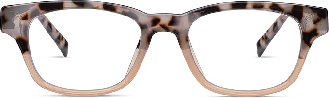 Peepers by PeeperSpecs Women's Layover Square Blue Light Blocking Reading Glasses