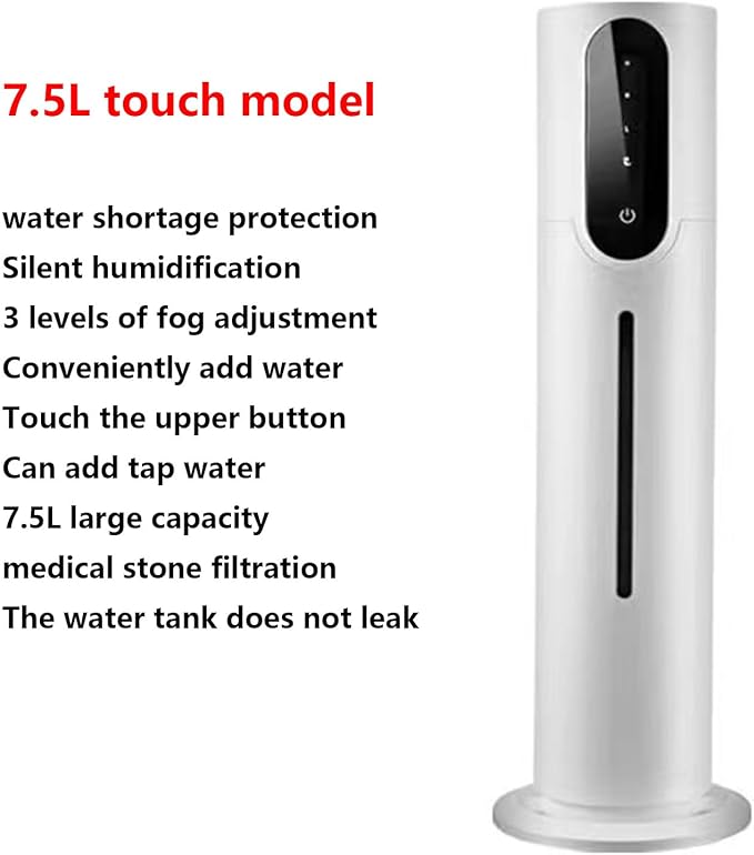 Humidifier Home Silent Bedroom Pregnant Women and Babies Indoor Large Capacity Floor-standing Large Aromatherapy Air Purifier Spray Machine (A)