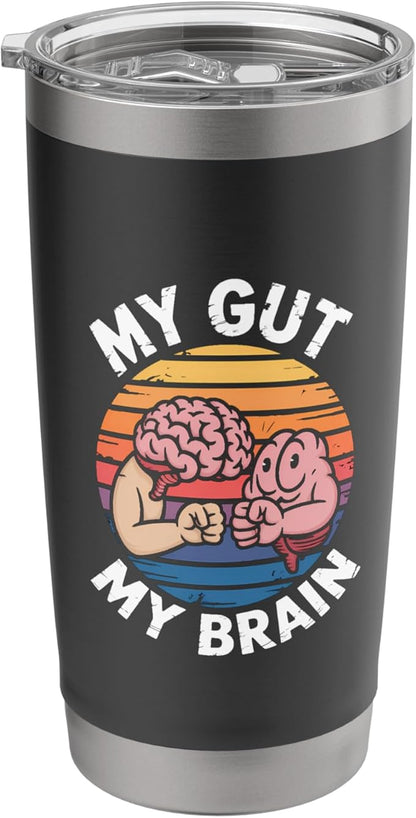 Relaxation Breathing Vagus Nerve Stimulation Stress Relief Stainless Steel Insulated Tumbler