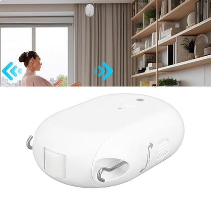 Automatic Curtain Opener with Remote Control, Electric Curtain Driver Smart Electric Curtain Robot for Home