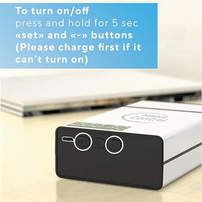 Timed Lock Box Small - Portable Locking Pill Box with Timer Lock for Medication Storage, Time Release Lock Container Mini for Kitchen Cabinet's Key, Snack Lockbox with Single Compartment