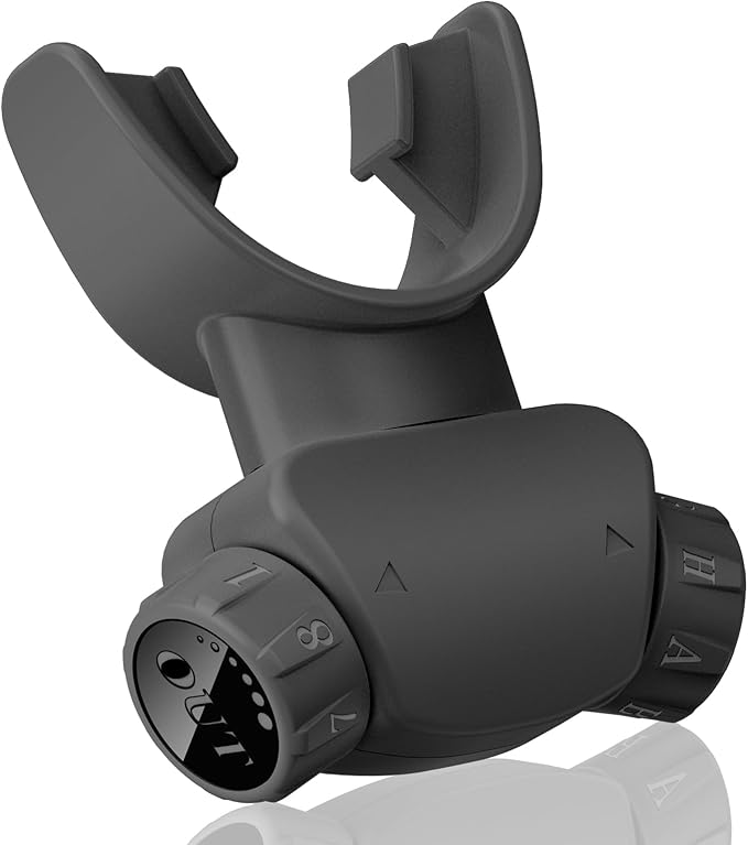 Breathing Exercise Device, Compact Guided Breathing Exercise Device for Sports, Performers, Singers, Hikers, Yoga, Mountain Climbers