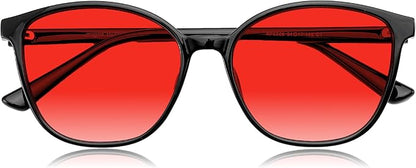 Sleep Blue Light Blocking Glasses for Men and Women, Computer Gaming Glasses Anti Eyestrain & UV Glare