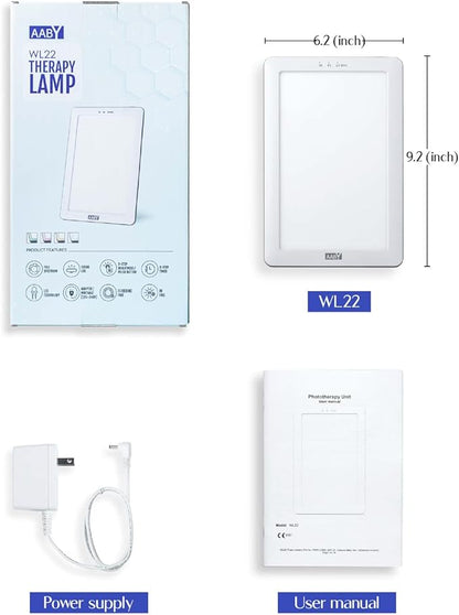 AABY Premium Daylight Therapy Lamp WL22 (White)