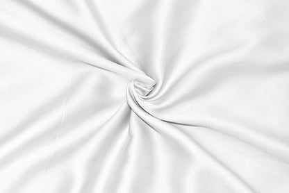 LINENWALAS California King Size Flat Sheet Only, Rayon Derived from Bamboo Top Sheet, Hotel Luxury Silk Sheets for Cal King Size Bed, Stain & Fade Resistant Cooling Bed Sheets (Cal King, White)