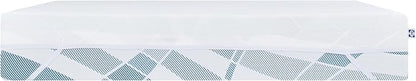 Sealy Dreamlife 2” Gel Memory Foam Queen Mattress Topper with Cooling Cover, SealyComfort Gel Foam, SealyCool Stretch Knit Cover with Corner Straps