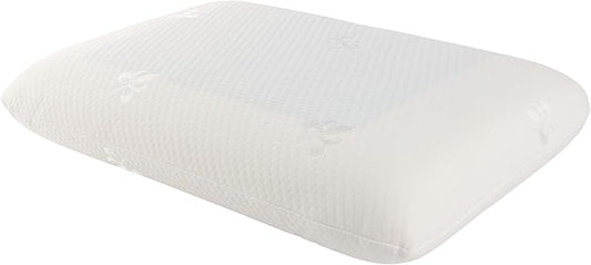 Cooling Gel Memory Foam Pillow - Reversible Bed Pillow with Medium Firm Memory Foam and Cooling Gel, Removable and Machine Washable Cover - Support for Back and Side Sleepers by Remedy