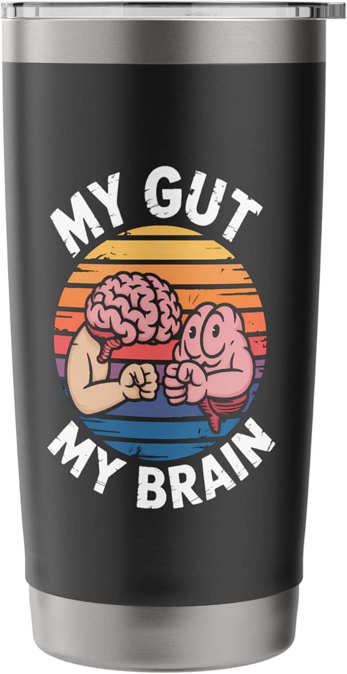 Relaxation Breathing Vagus Nerve Stimulation Stress Relief Stainless Steel Insulated Tumbler