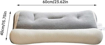 Pillow for Sleep Apnea, Orthopedic Deep Sleep Pillow, Pro Ease Sleep Apnea Pillow, Ergonomic Pillow for Neck and Shoulder, Pillow for Side, Back, Stomach Sleepers