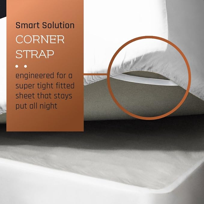 Empyrean 4 Pack Queen Fitted Sheets - Deep Pocket, 14-16 Inch Ultra Soft Microfiber, Wrinkle & Fade Resistant, Shrinkproof, Durable & Breathable, Perfect for Queen Beds, Dark Green