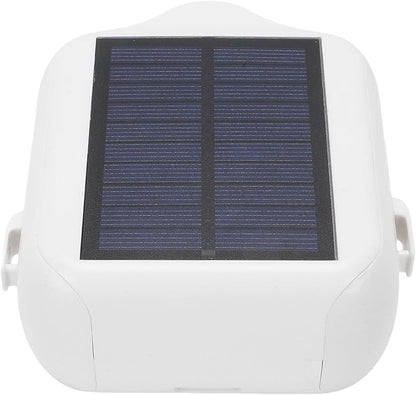 Fabater Automatic Curtain Opener, Solar Powered Smart Curtain Opener with Voice Assistant, Electric Curtains Robot Motor for Bedroom, Living Room, Office