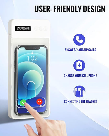 Portable Phone Lock Box with Timer 99 Hours for iPhone & Android, for College Students, Fitness, ADHD, Self-Control, 60 Days Battery, Focus, Gifts for Student Graduation, College Essentials