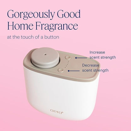 Aera Mini Home Essential Oil Fragrance Diffuser – Waterless Electric Aromatherapy Smart Plug-in, Wi-Fi & App/Alexa Controlled, Hypoallergenic – for Rooms 100-500 sq ft (Capsules Sold Separately)