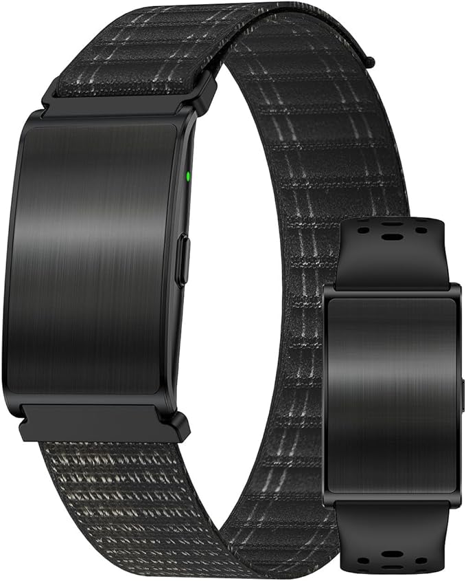 MIDDOW Smart Bracelet for Men Women, Fitness Tracker Wristband, 30 Days Battery, 24/7 Activity & Sleep Tracker, 170 Sports Modes, Health Wearable, Subscription Free (2 Straps)