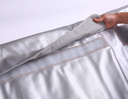 Body Shaper Weight Loss 3 Zones Sauna Heating Thermal Blanket Body Massager Arms Legs Waist and Abdomen The Whole Body Muscle Relief Heating Mat Elitzia ETBO20